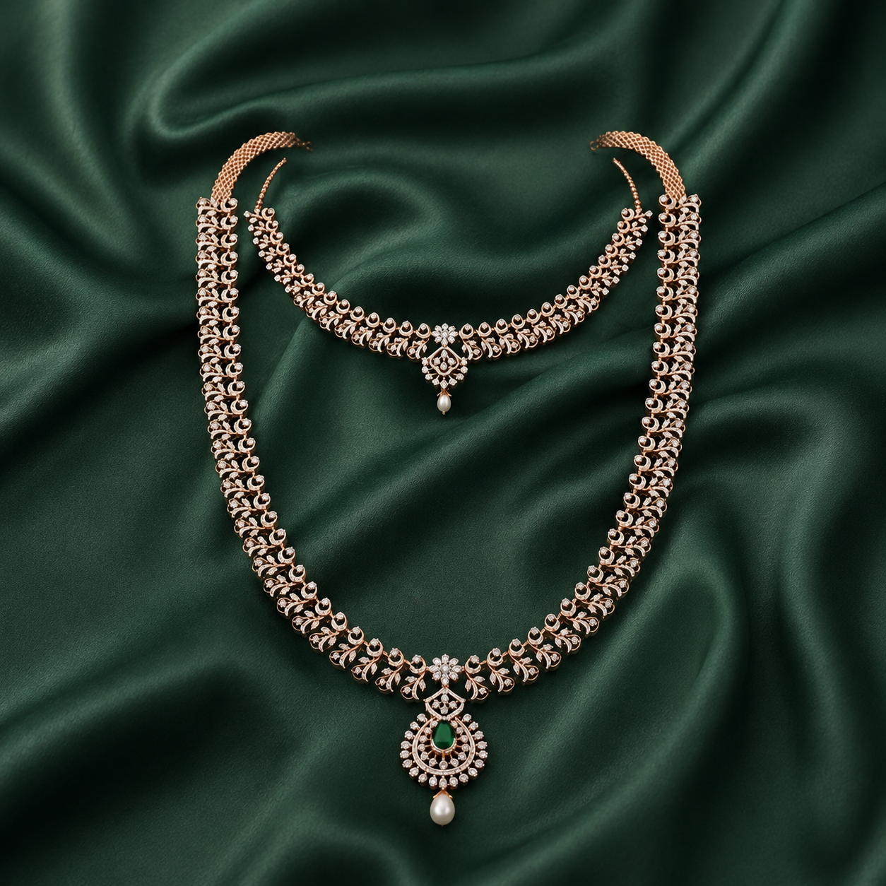 Vintage Luxe Diamond Haram - 3
