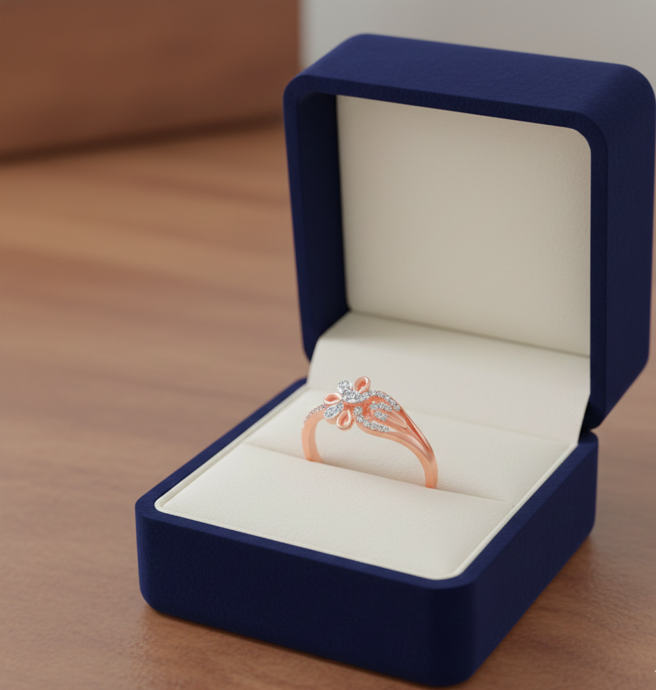 Imperial Charm Diamond Ladies Ring