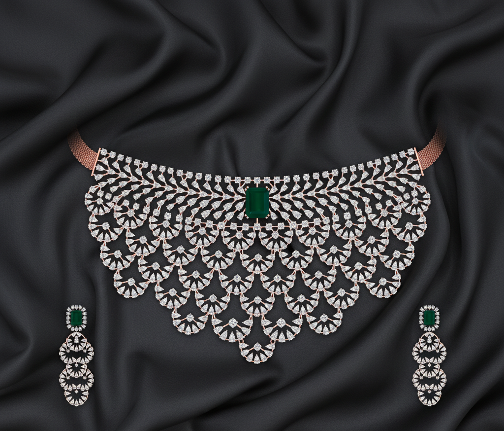 Bridal Glow Diamond Necklace Collection
