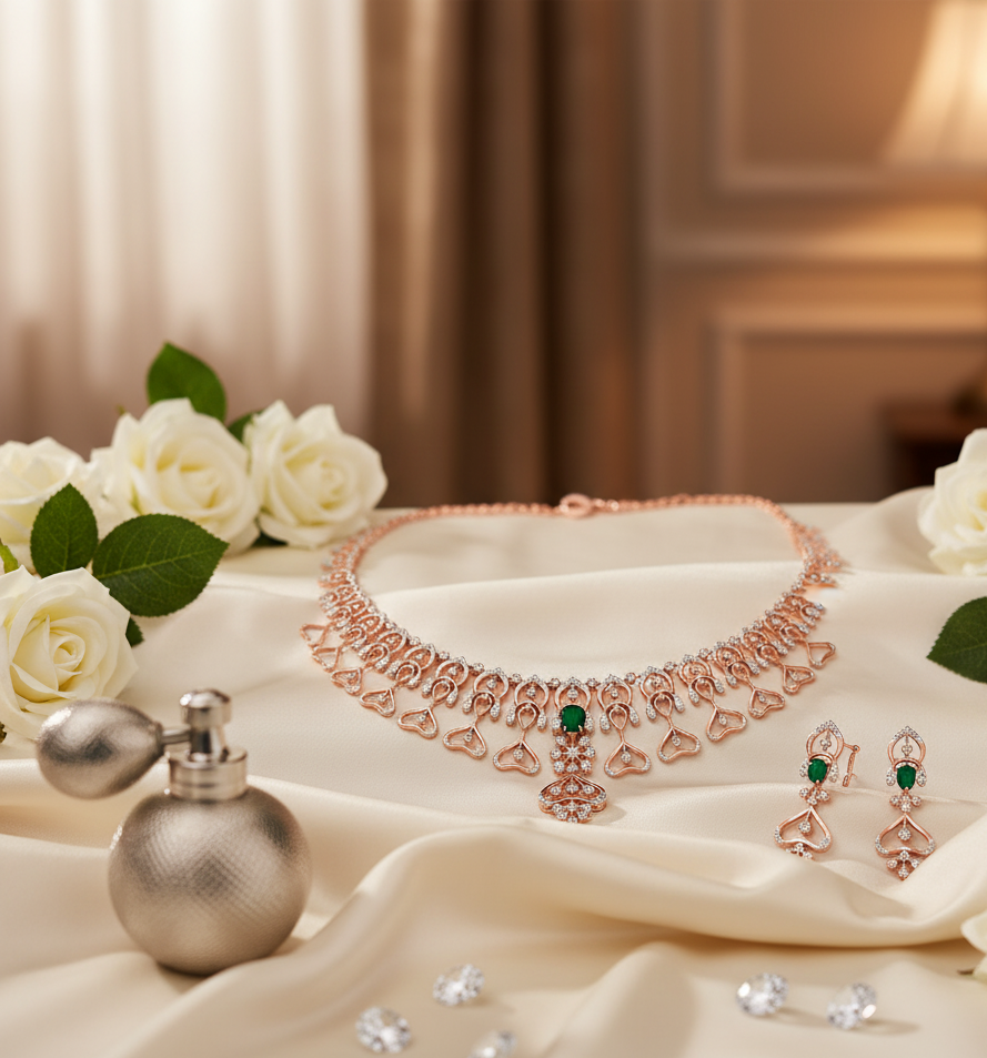 Luxe Miracle Diamond Necklace for Evening Wear - 3