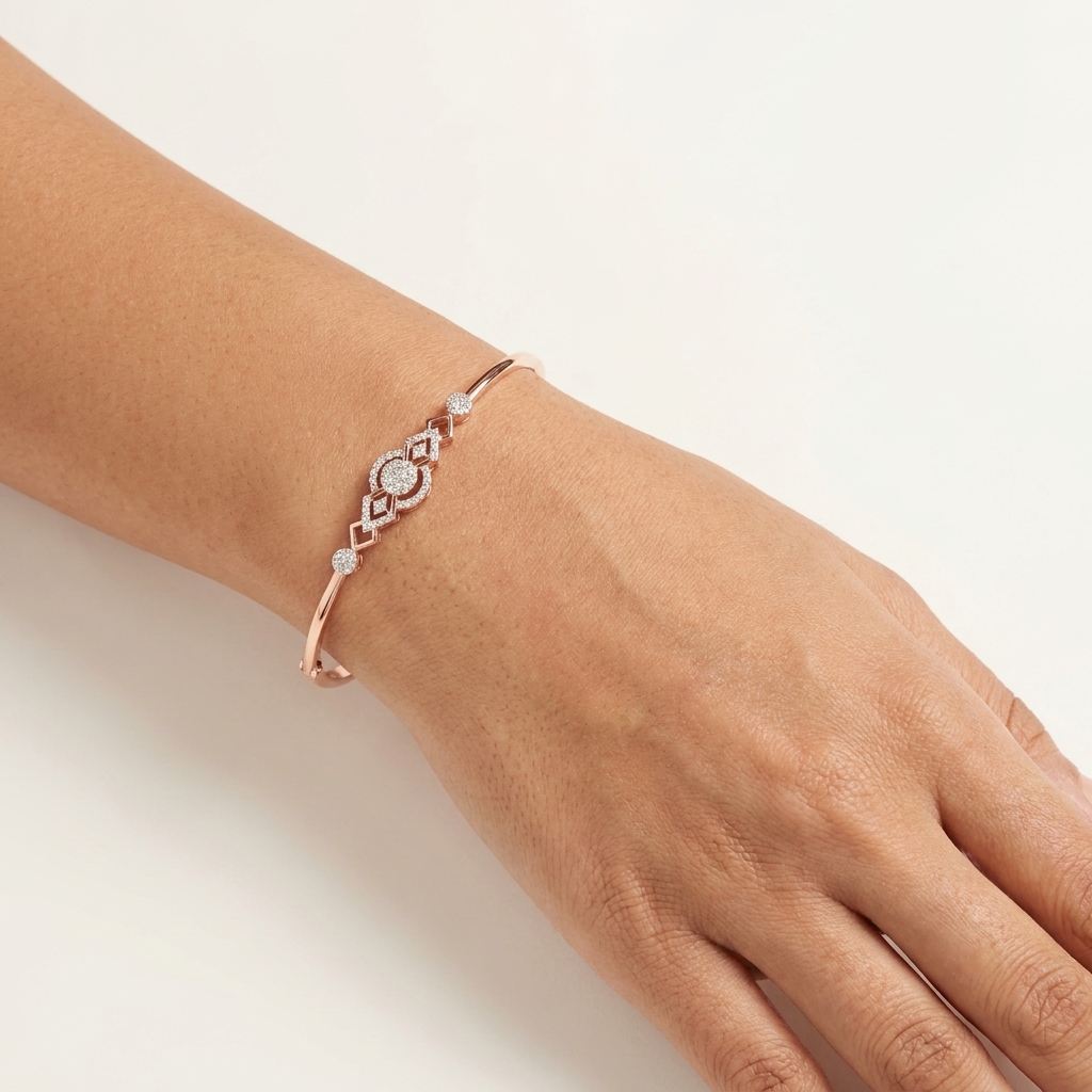 Diamond Cushion Bracelet - 3