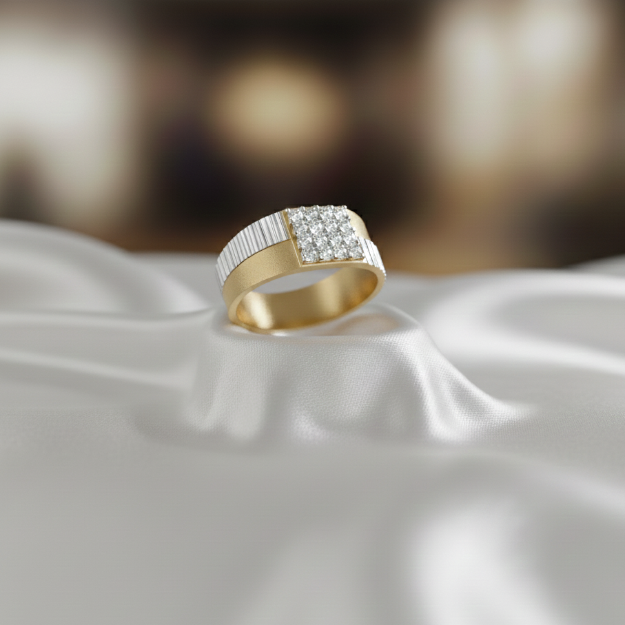 Royal Brilliance Gents Diamond Ring - 3