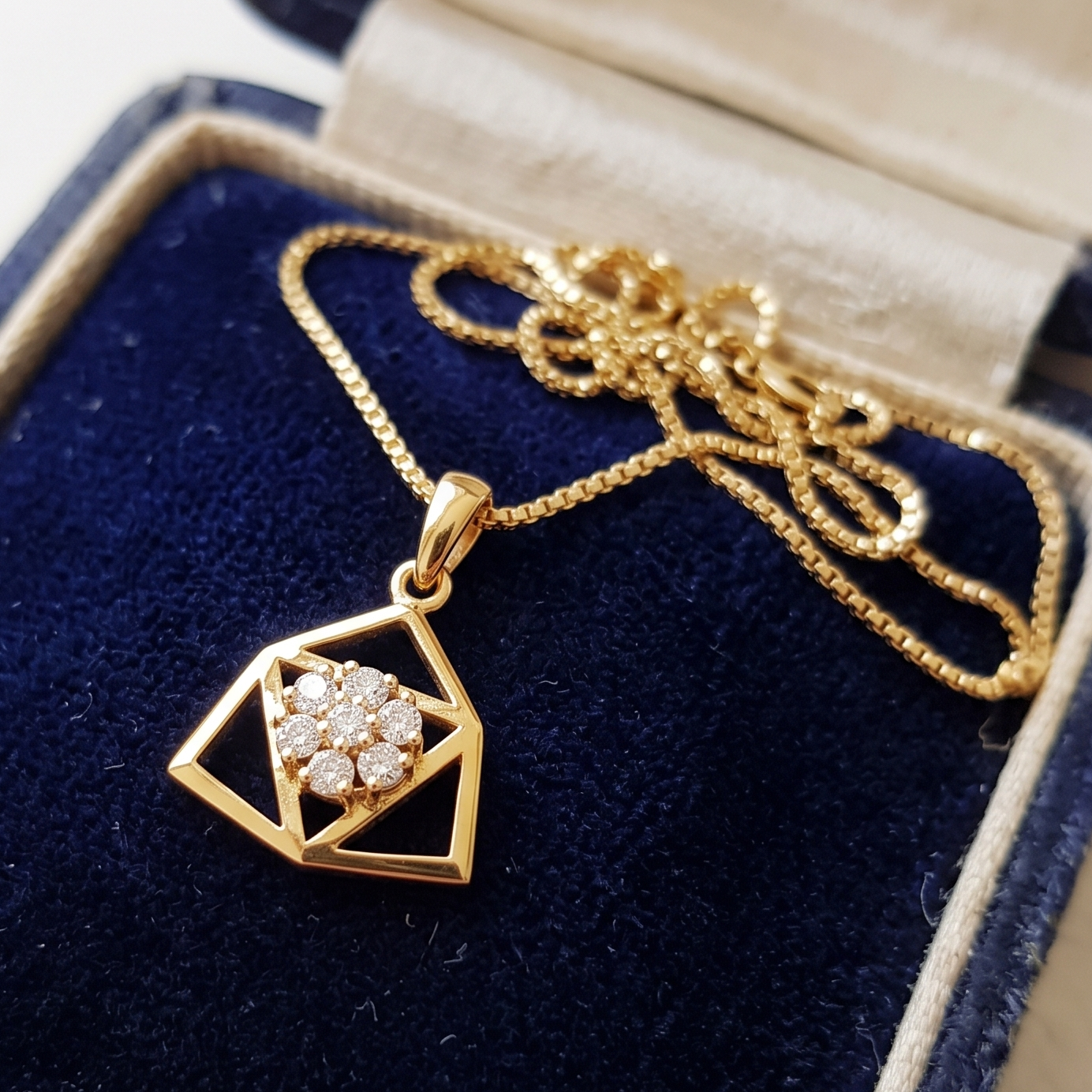 Elegant Diamond Pendant
