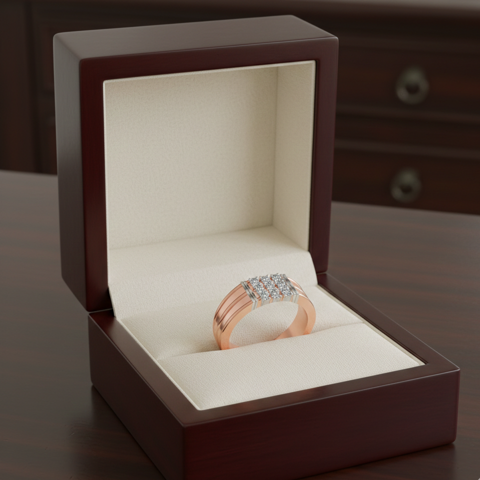 Imperial Craft Diamond Gents Ring