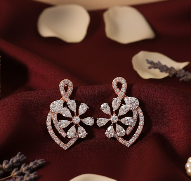 Ember Diamond Earrings - 3