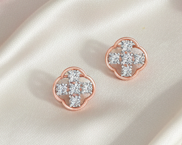 Stellar Brilliance Diamond Earrings - 3