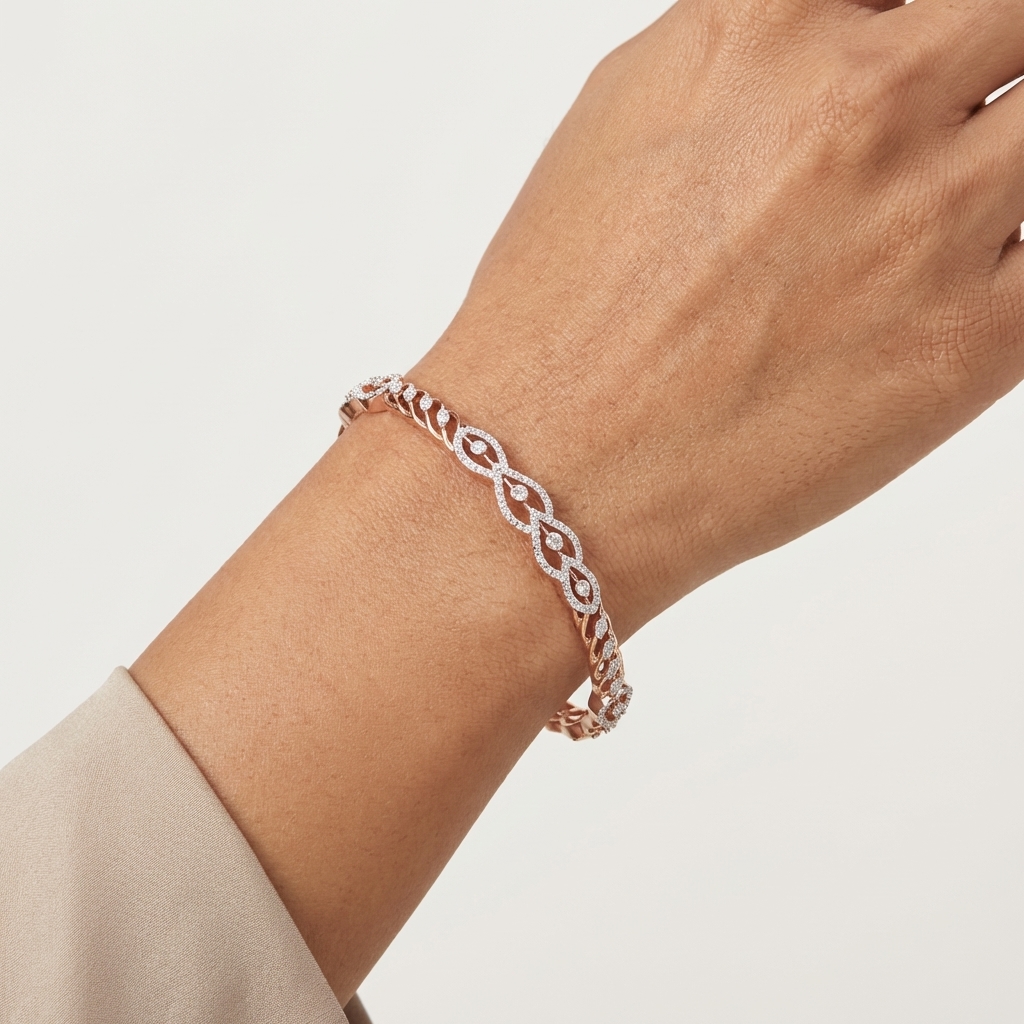 Timeless Glow Diamond Bangles