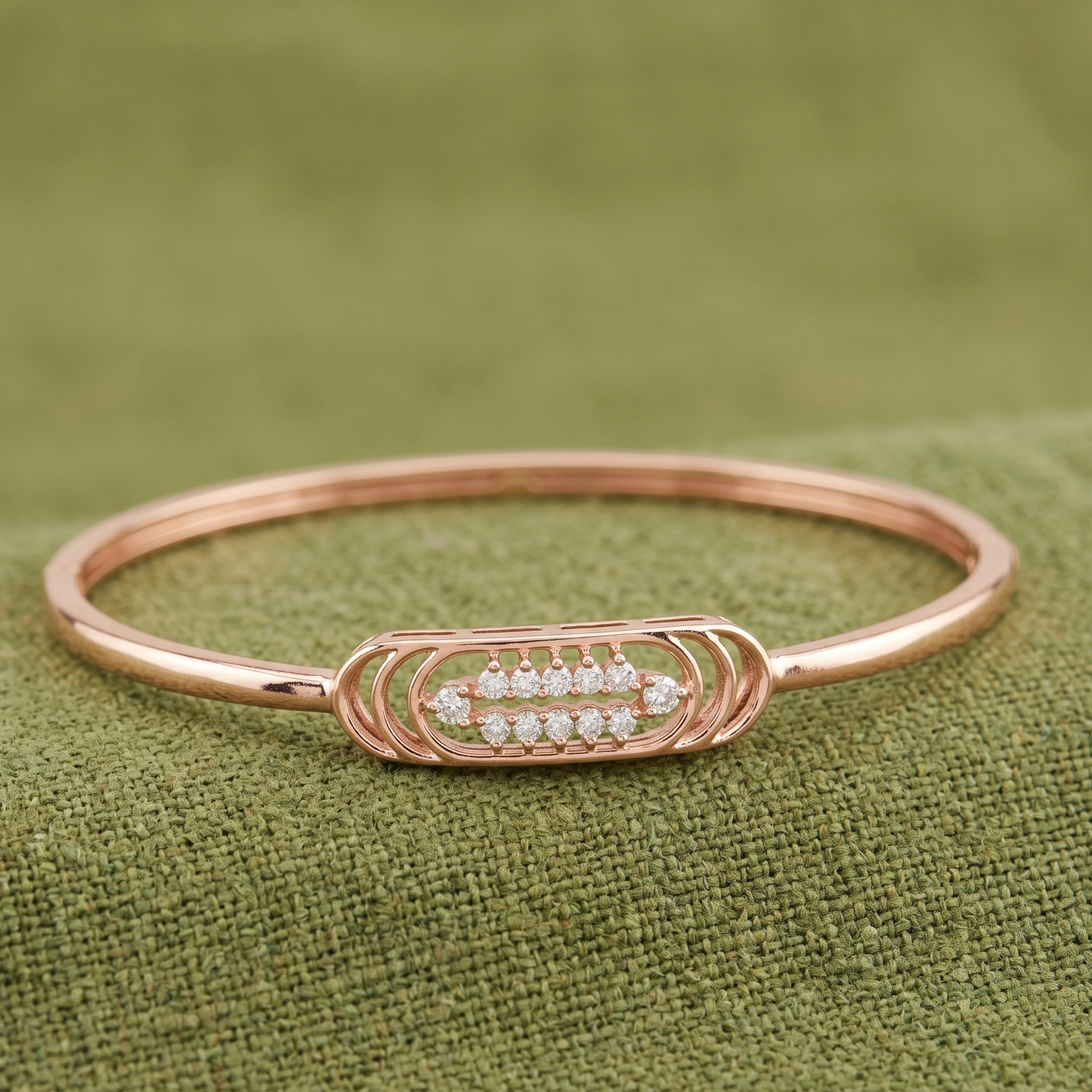 Diamond Fine Cushion Bracelet - 3