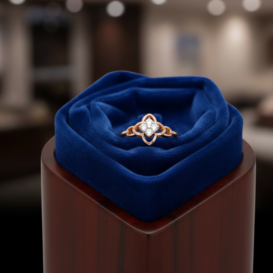 Diamond Imperial Crest Ring
