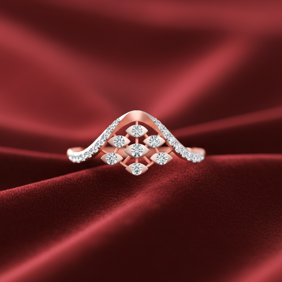 Diamond Grace Whisper Ring - 3