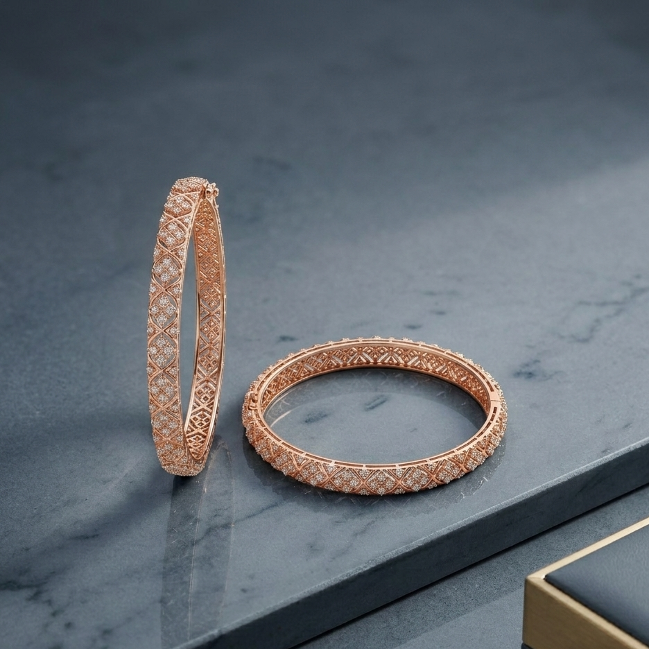 Anniversary Diamond Bangles