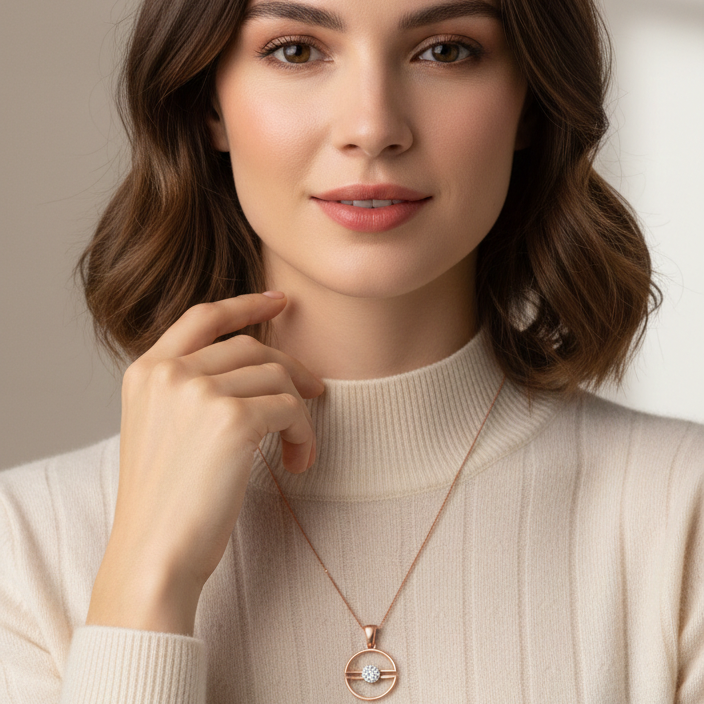 Classic Luxe Diamond Pendant