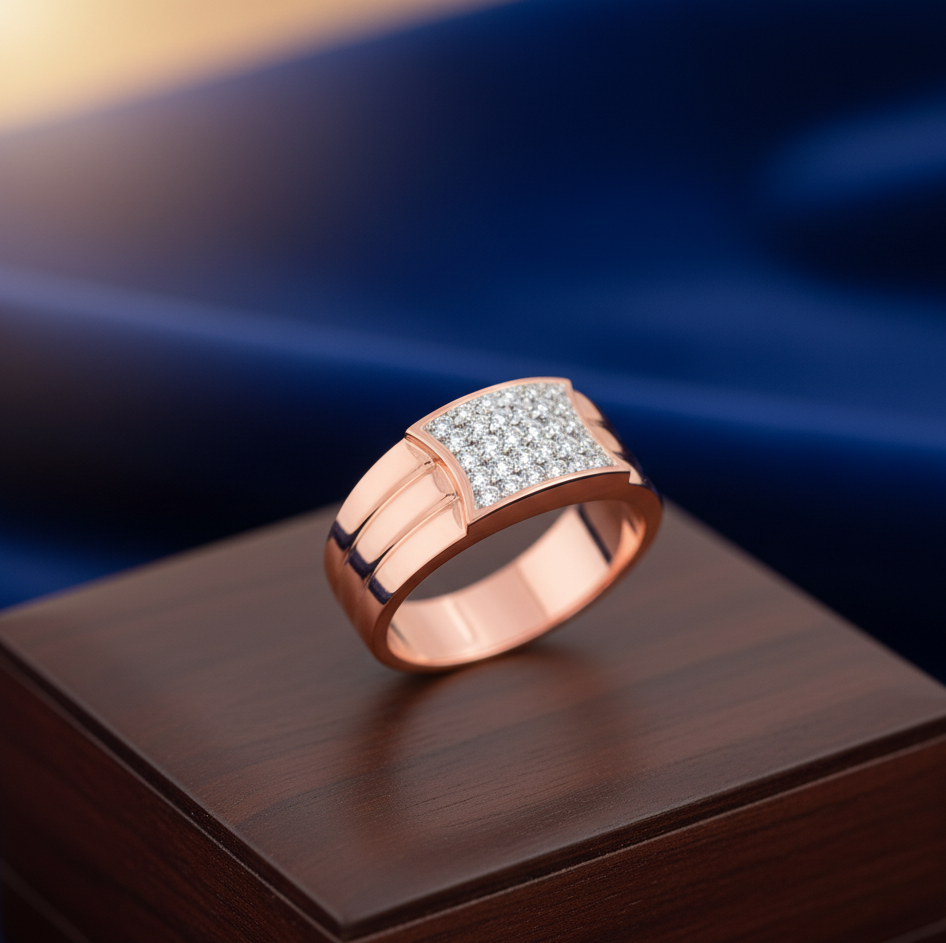 Classic Diamond Ring for Men