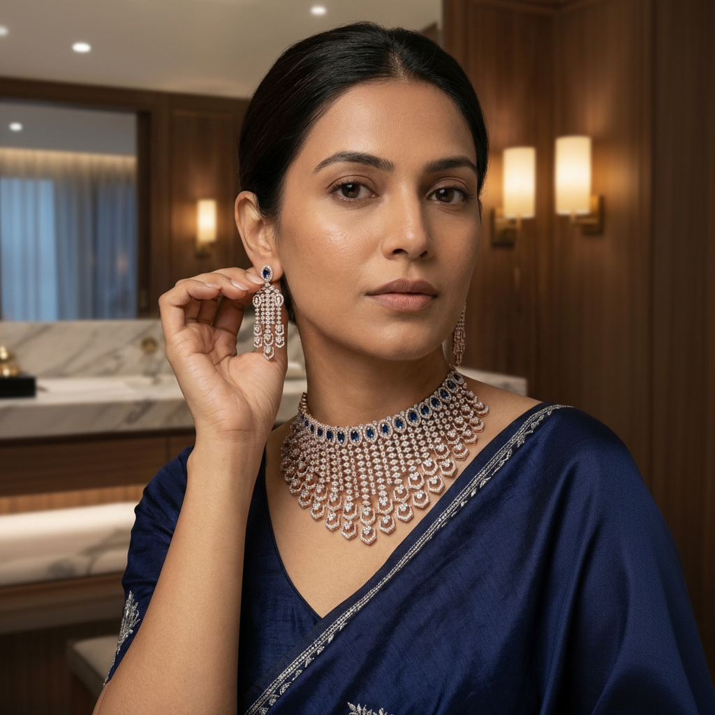 Statement Shine Wedding Diamond Set - 4