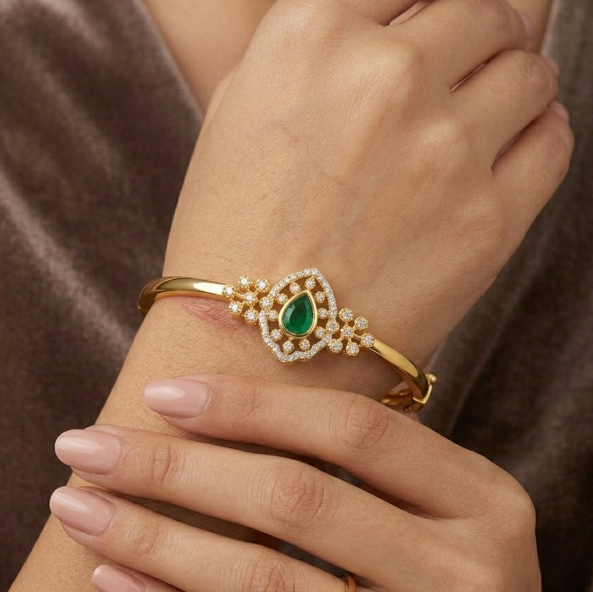 Diamond Elegant Crystal Link Bracelet
