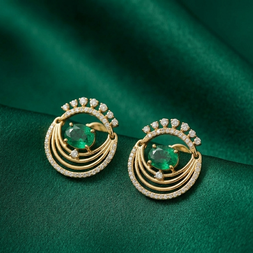 Diamond Zenith Glow Earrings - 3