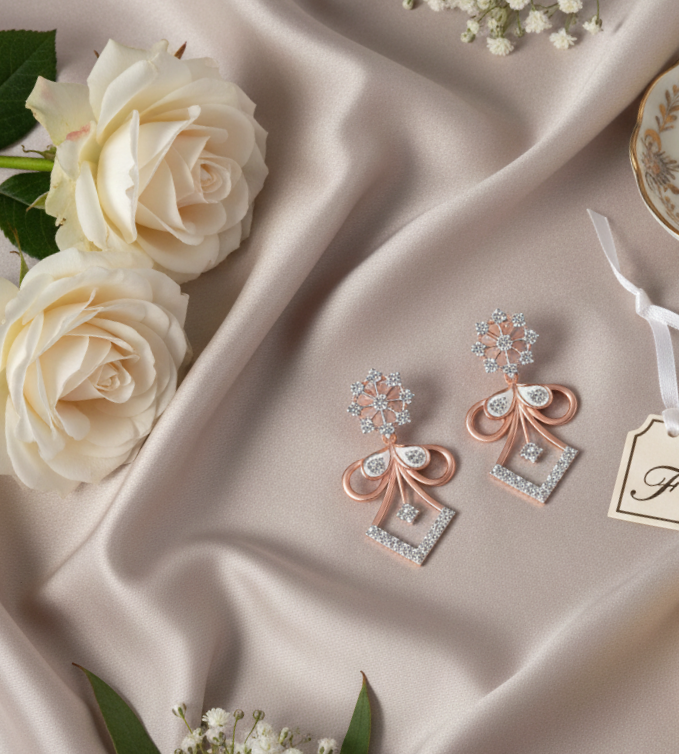 Zenith Spark Diamond Earrings