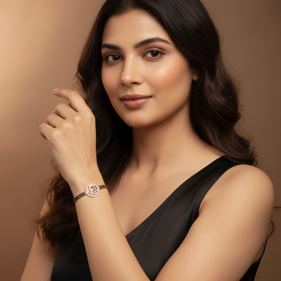 Midnight Trace Diamond Chain Bracelet - 3