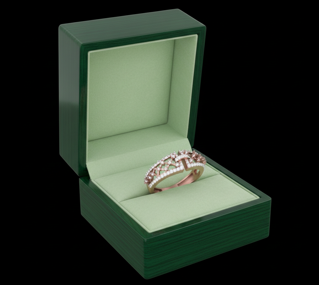Regal Ivy Diamond Ring