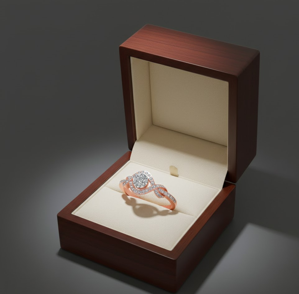 Noble Spark Diamond Ladies Ring
