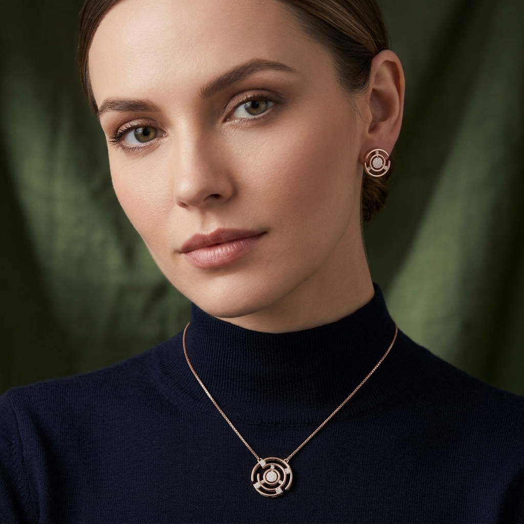 Charming Sparkle Pendant Set