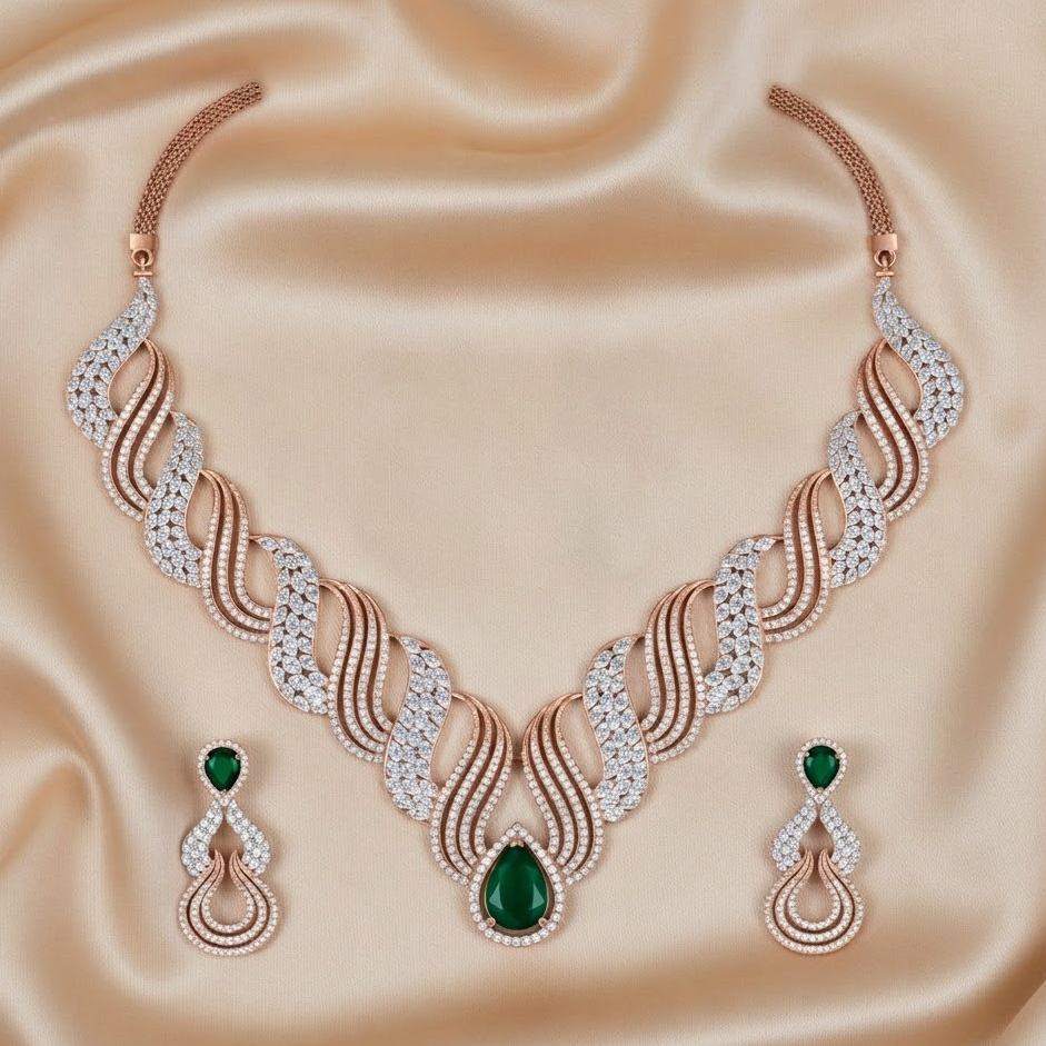 Signature Diamond Grace Necklace Set