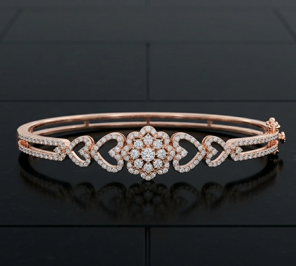 Diamond Moon Bracelet