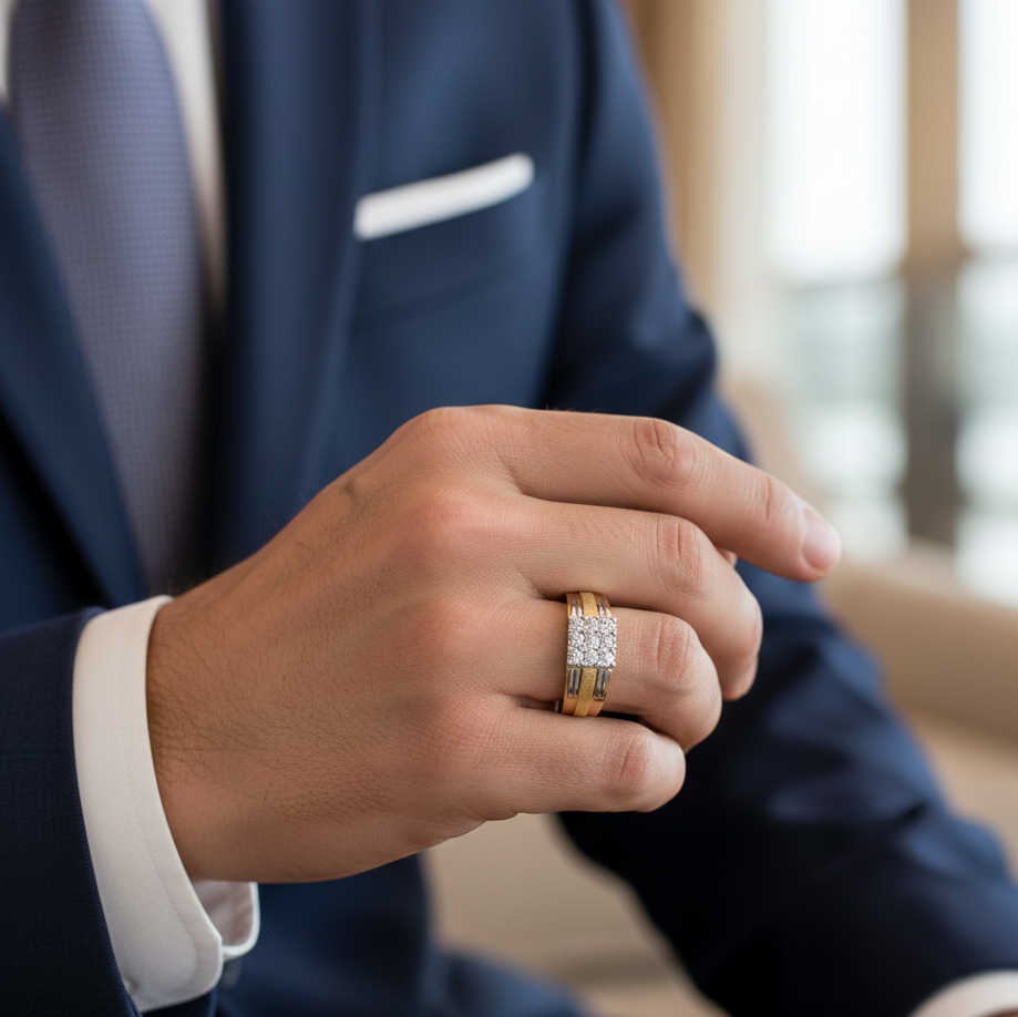 Supreme Royal Diamond Gents Ring