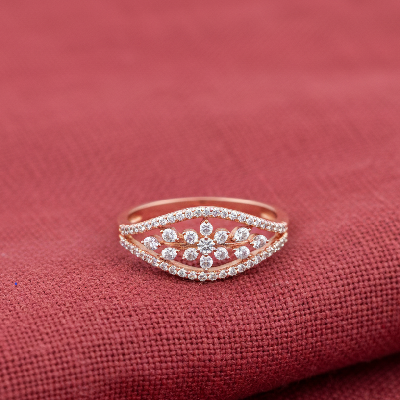 Queenly Ivy Diamond Ring - 3