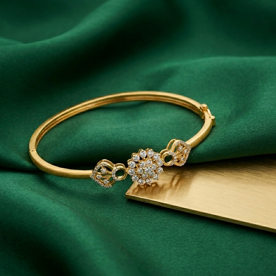 Diamond Radiant Chain Bracelet