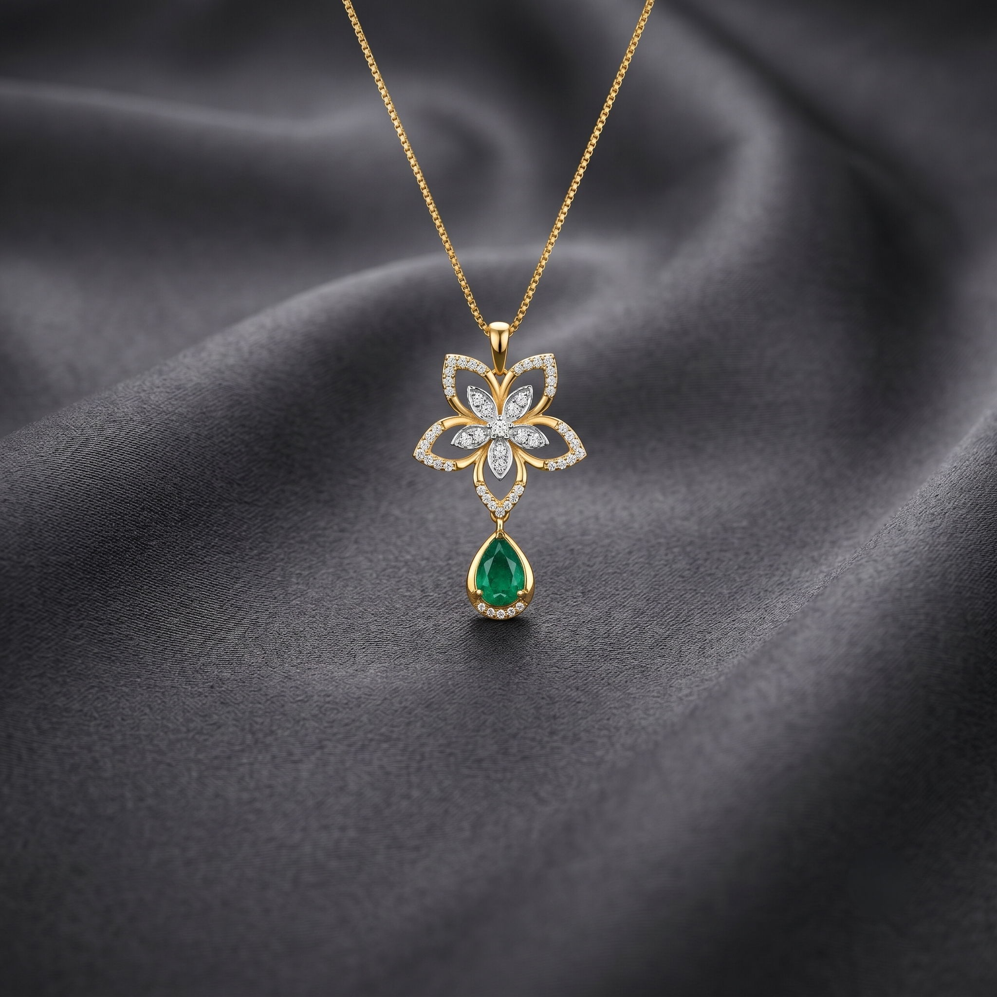 Diamond Starlight Whisper Pendant