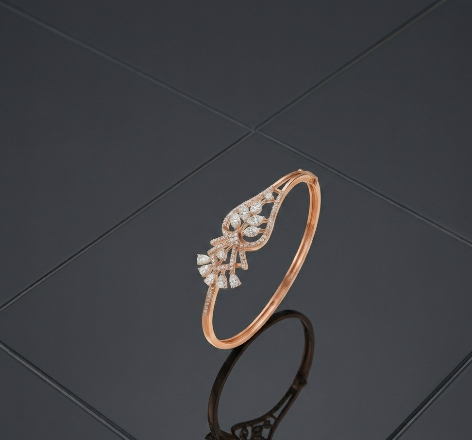 Exquisite Diamond Bracelet - 9