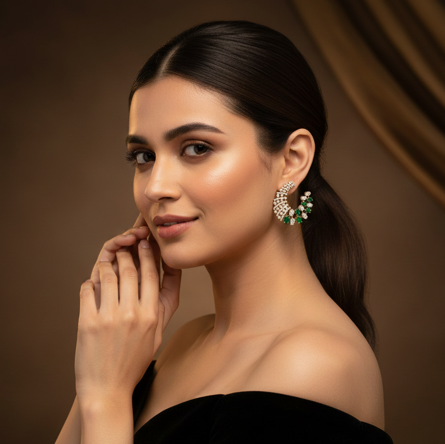 Pure Radiance Diamond Stud Earrings - 3