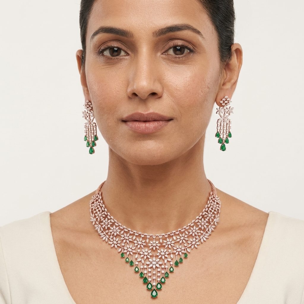 High-End Diamond Bridal Necklace Collection - 4
