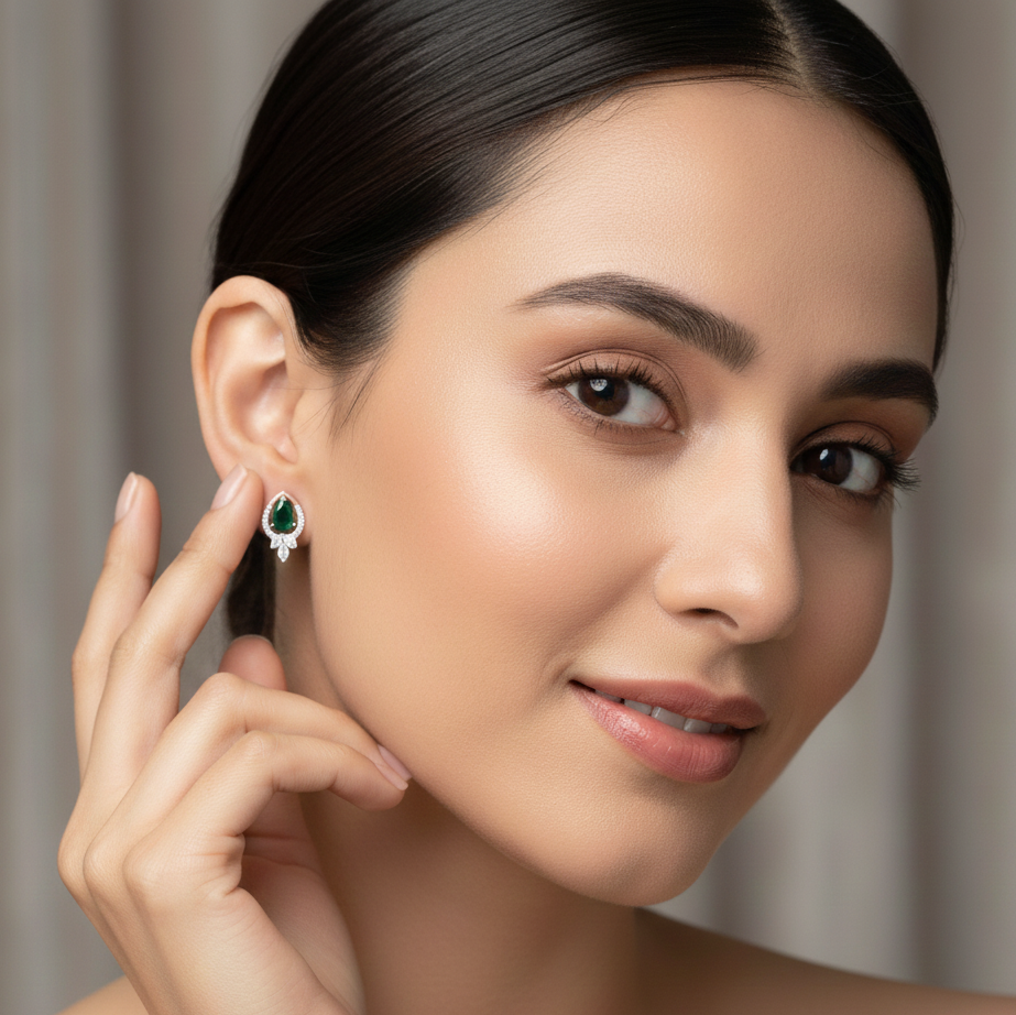 Luxury Diamond Hanging Earrings