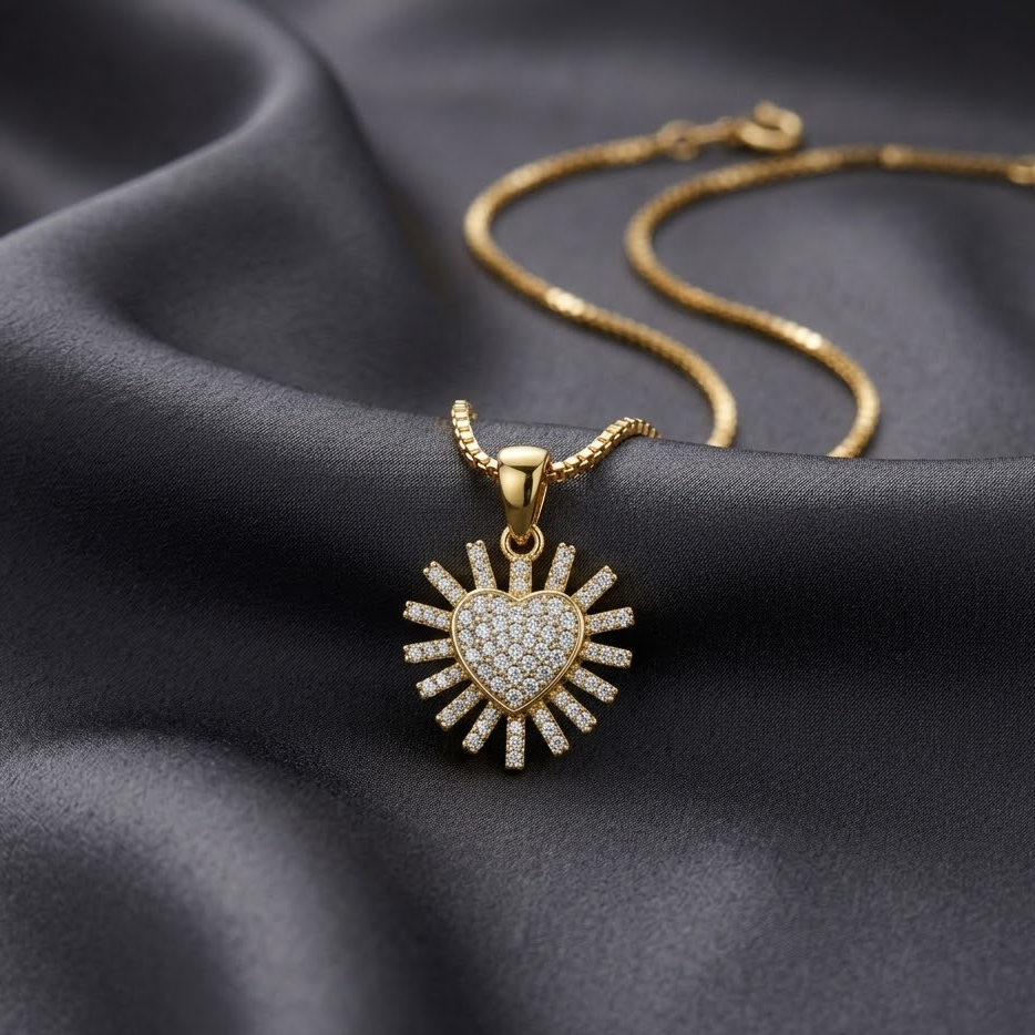 Aurevine Diamond Pendant