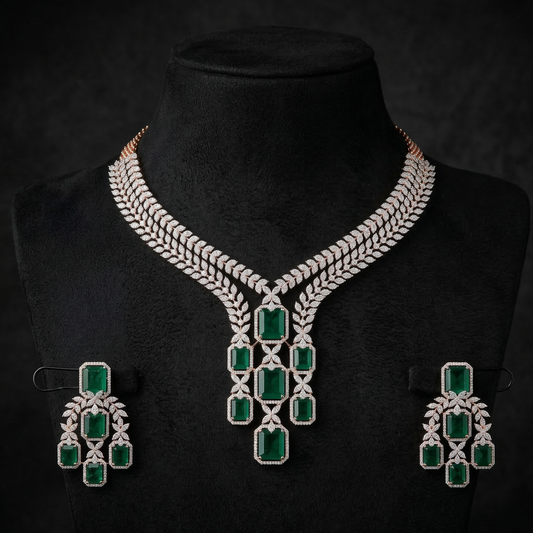 Timeless Diamond Bridal Neckpiece Set