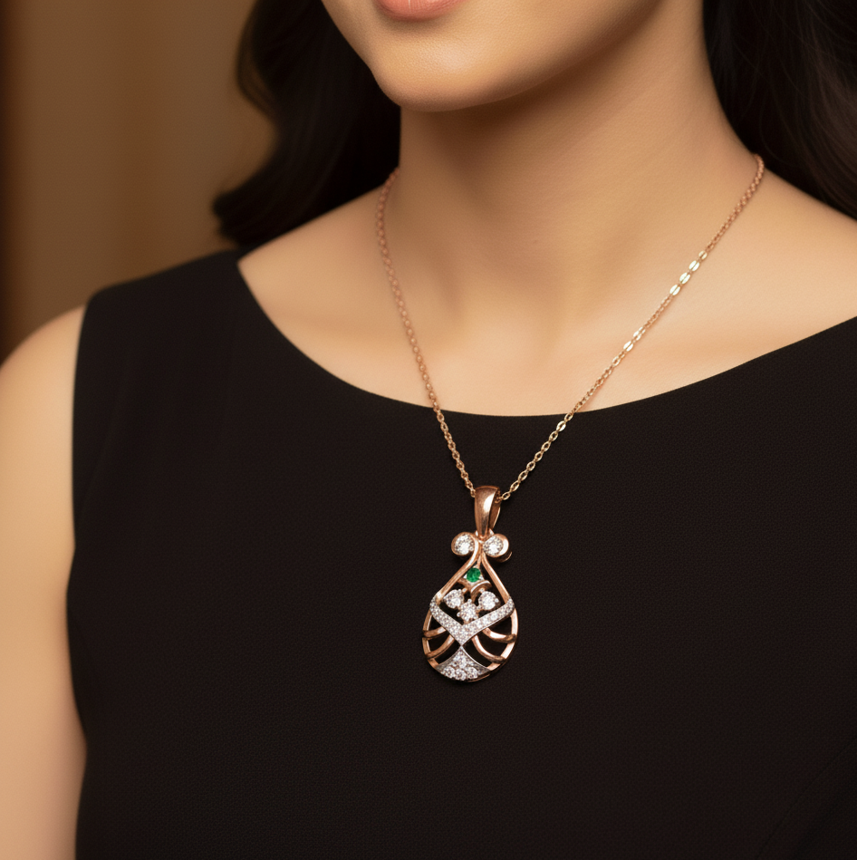 Premium Elite Diamond Pendant - 3