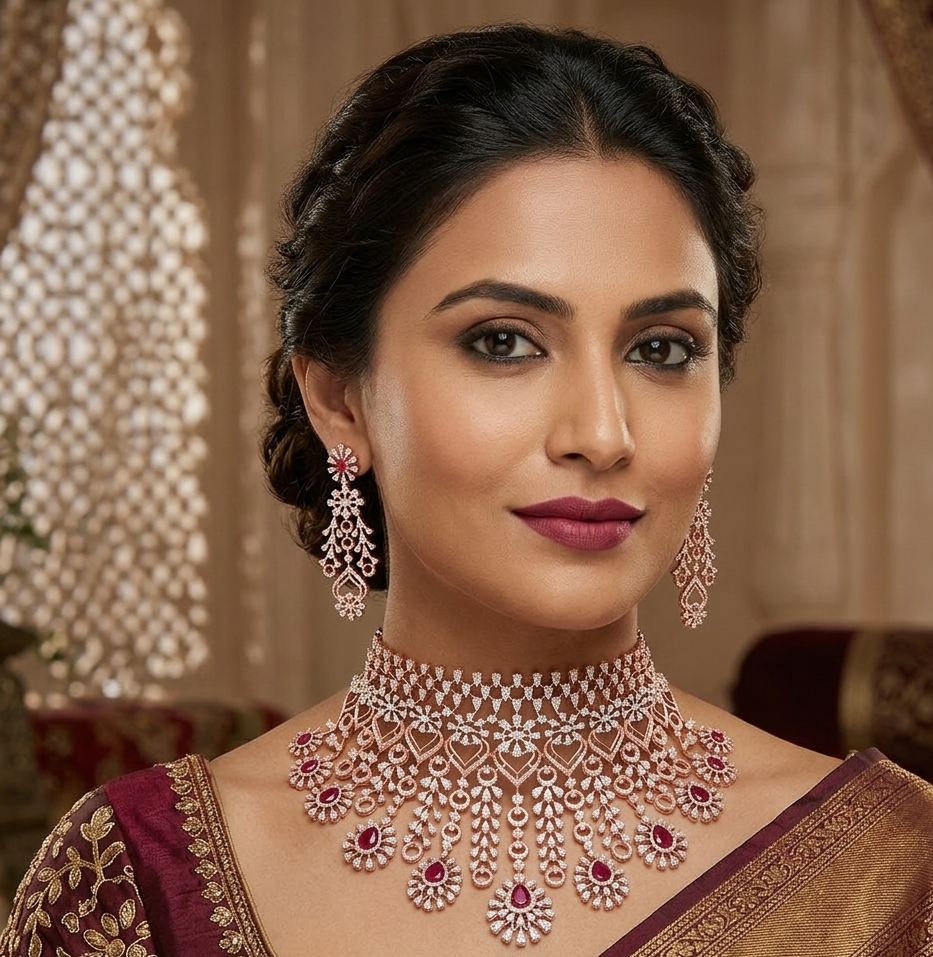 Diamond Grace Bridal Jewellery Set