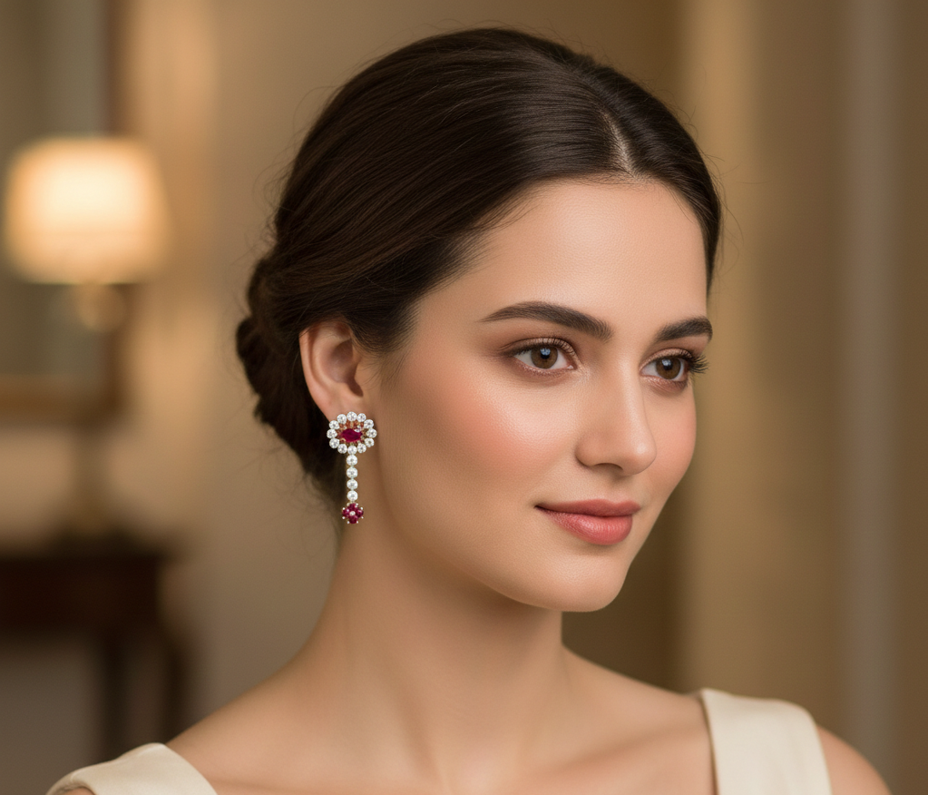 Divinia Glow Diamond Dangles