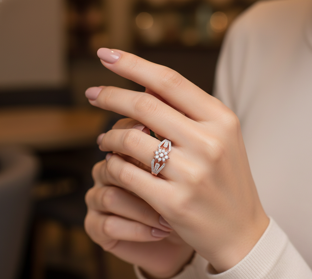 Imperial Shine Diamond Ladies Ring - 3