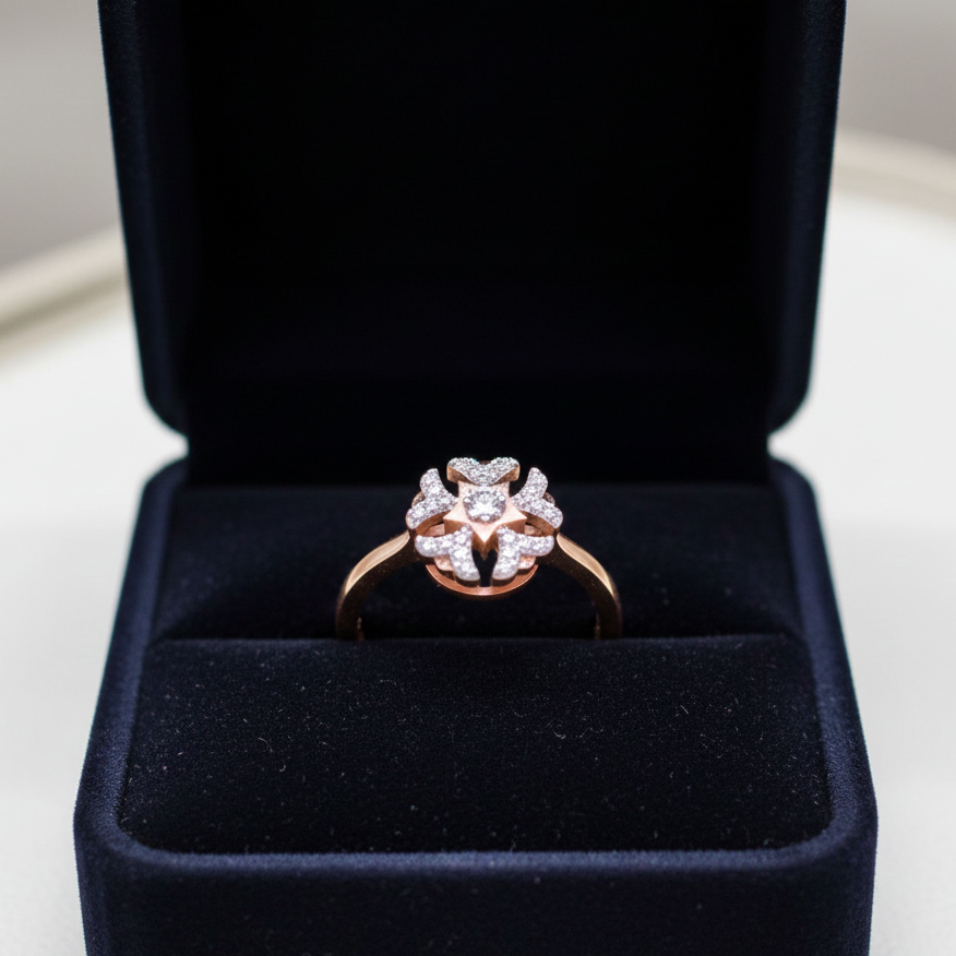 Grace Crown Aura Diamond Ring