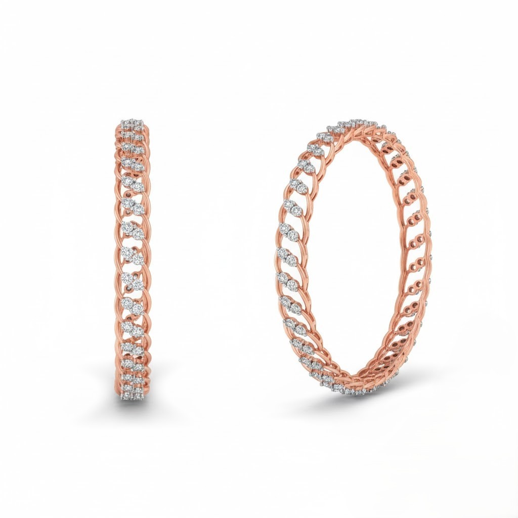 Amara Luminous Diamond Bangle