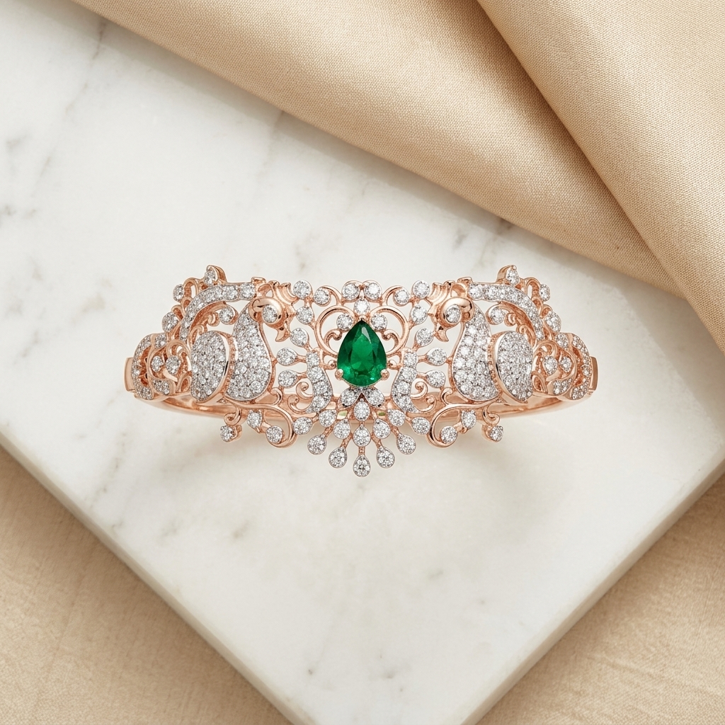 Midnight Spark Diamond Bracelet