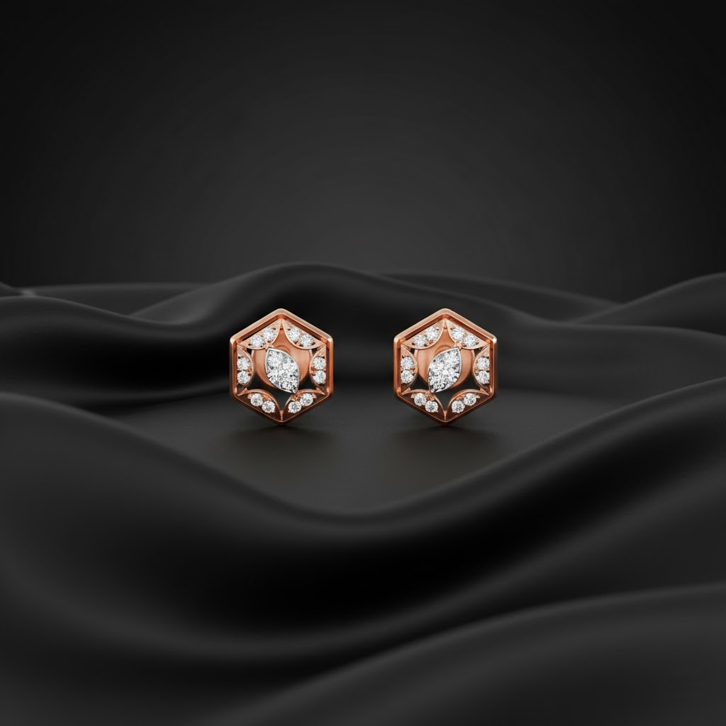 Elite Elegant Diamond Studs