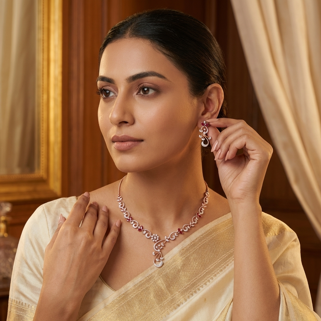 Signature Diamond Luxe Necklace Set - 3