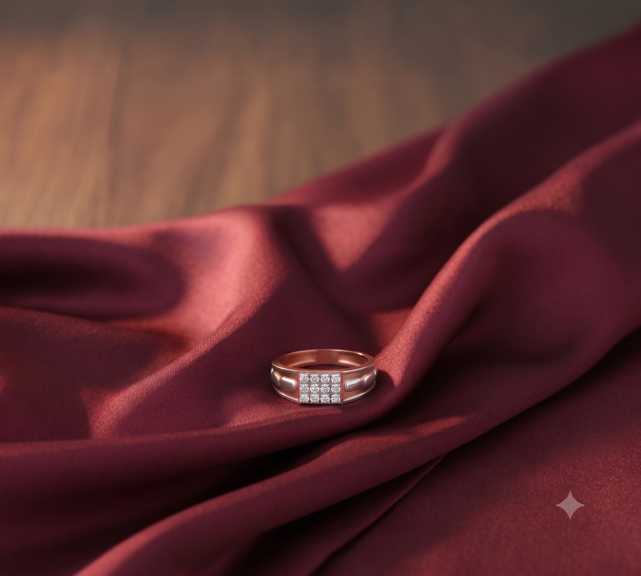 Royal Vanguard Diamond Gents Ring