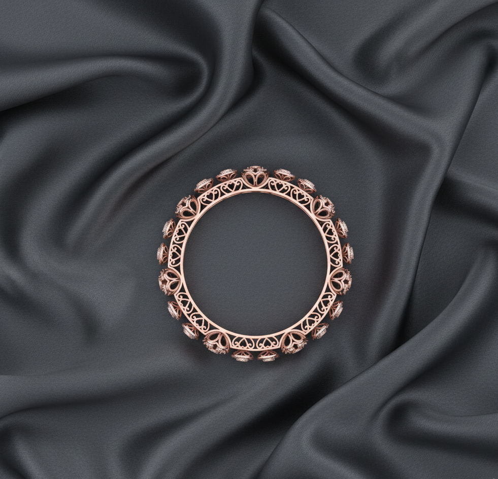 Celestial Shine Diamond Bangles