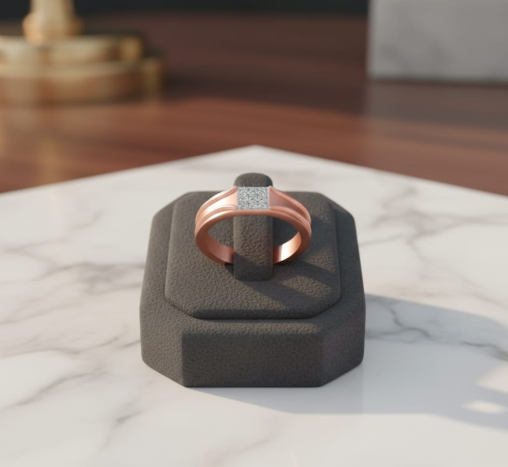 Royal Prestige Diamond Gents Ring
