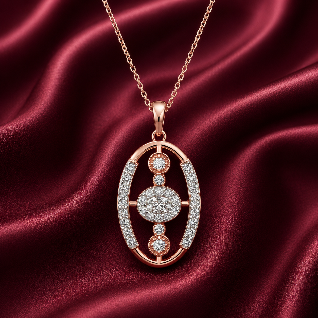 Elegant Radiance Pendant Set